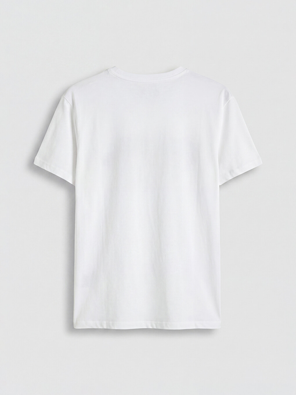 Woman White Sports T-shirt-5