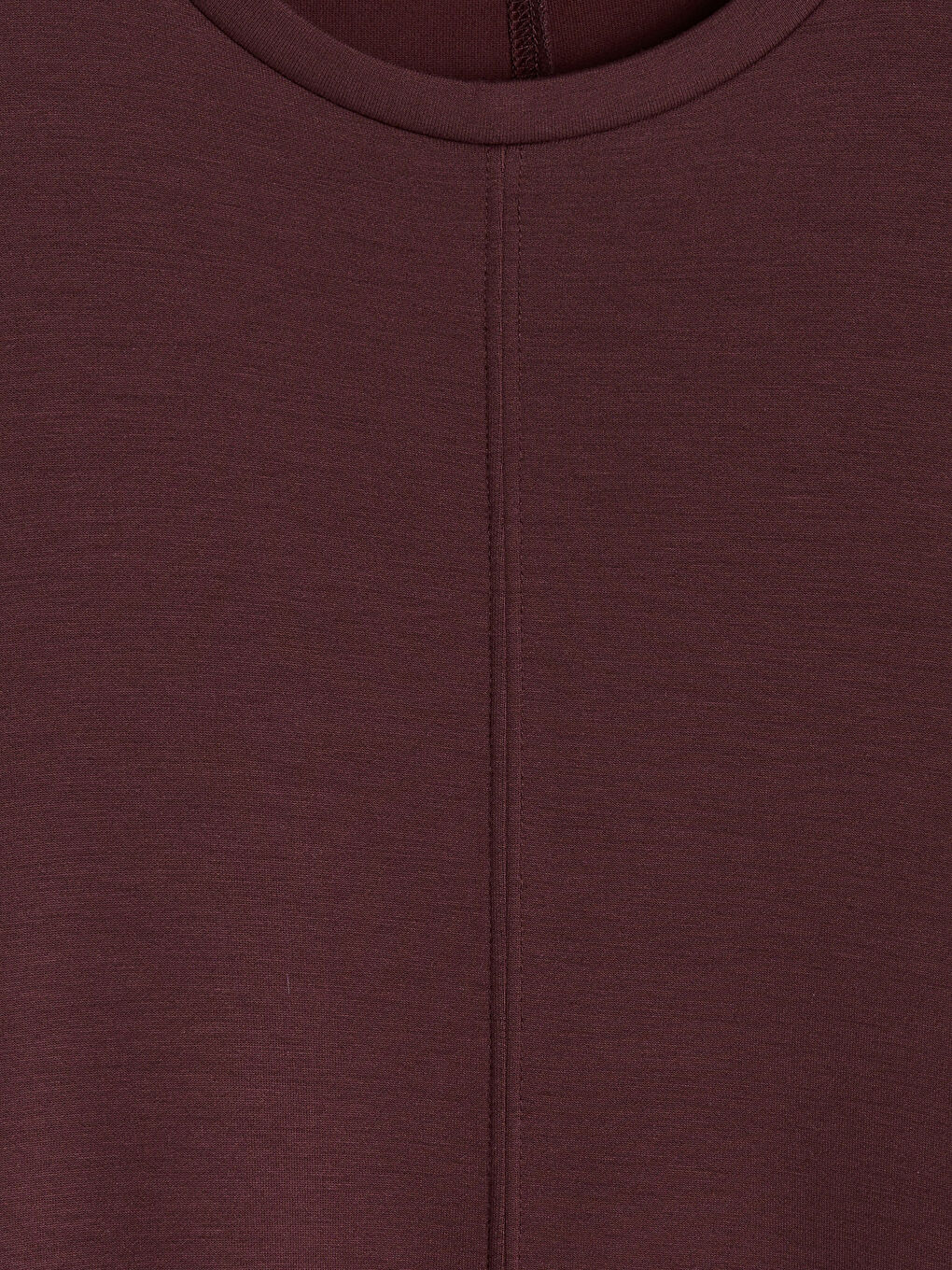 Bordo Bisiklet Yaka A Kesin Elbise-2