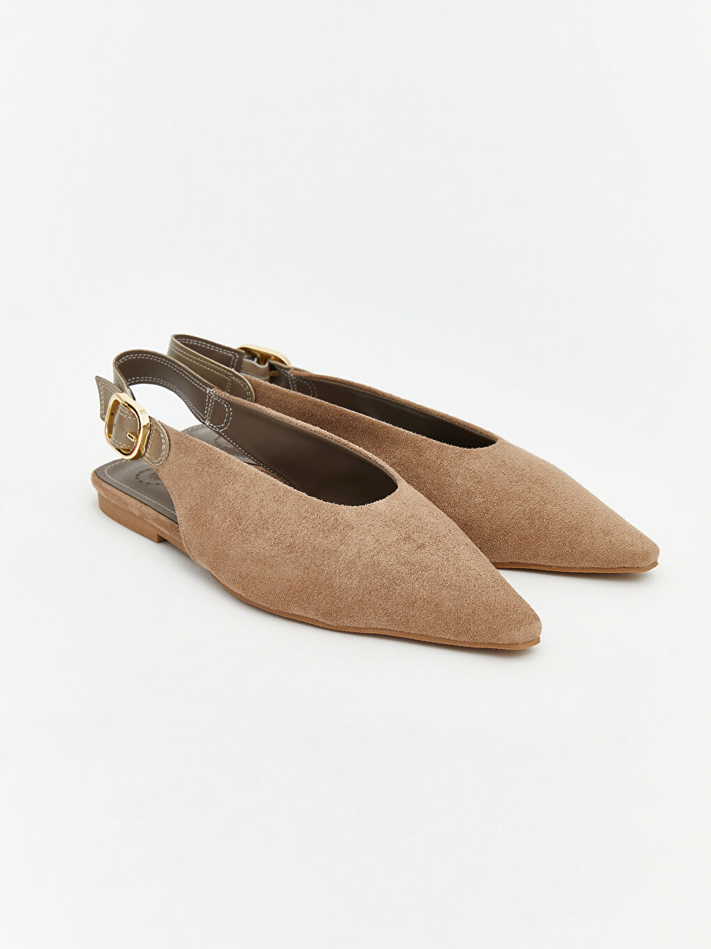 Bej Sivri Burun Kadın Babet