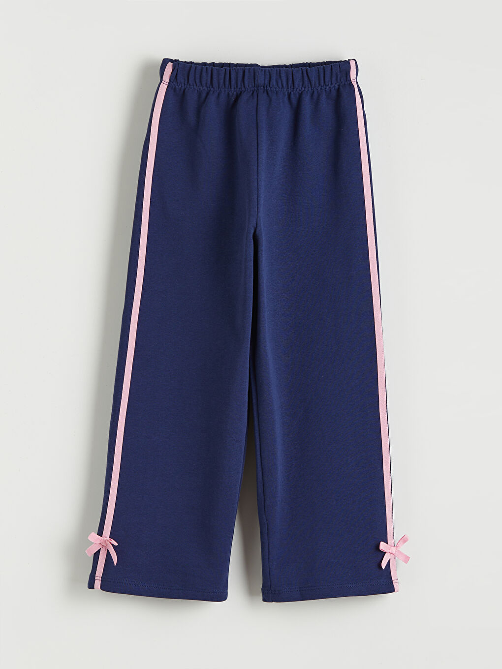 Ekru Lilo & Stitch Baskılı Kız Çocuk Sweatshirt ve Eşofman Altı-3