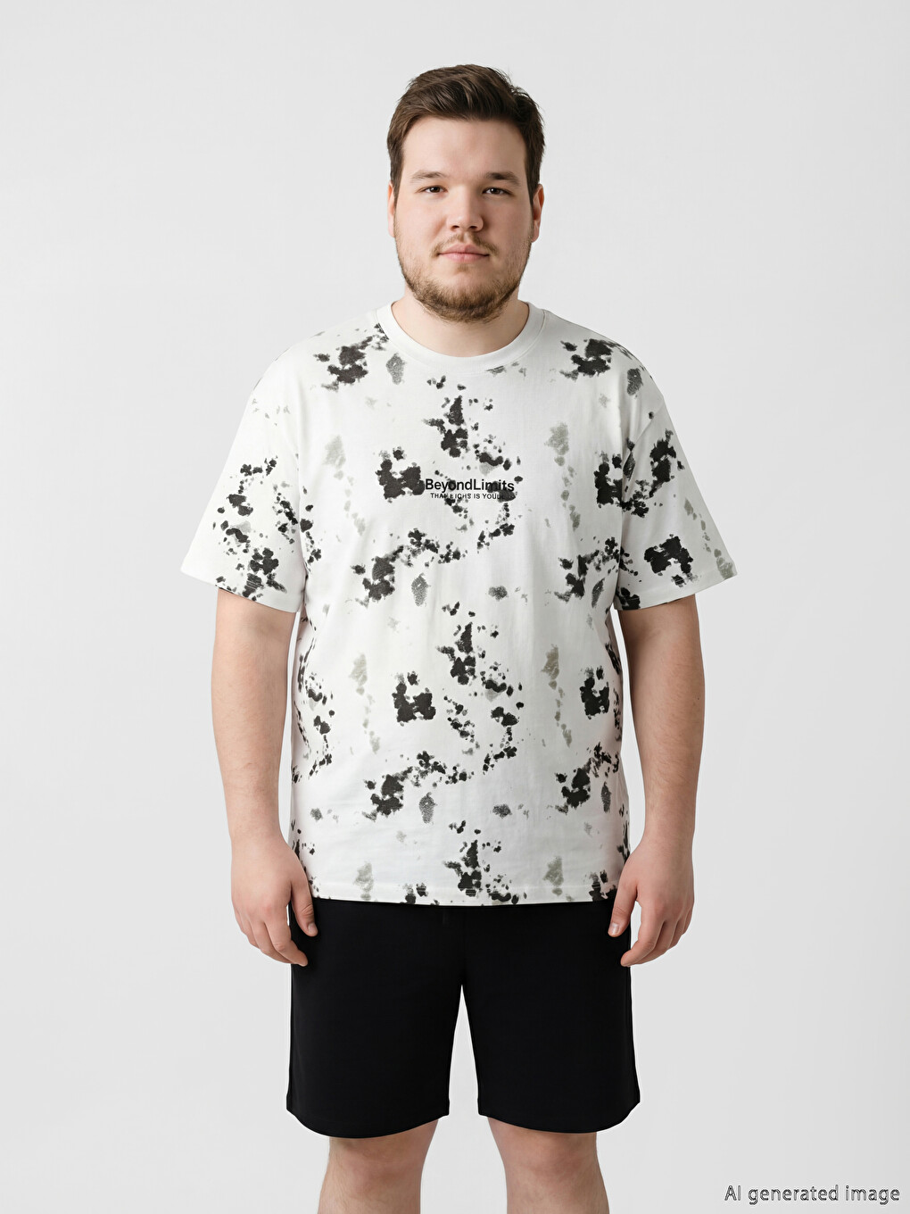 Regular Fit Men's Shortie Pyjamas Set-1