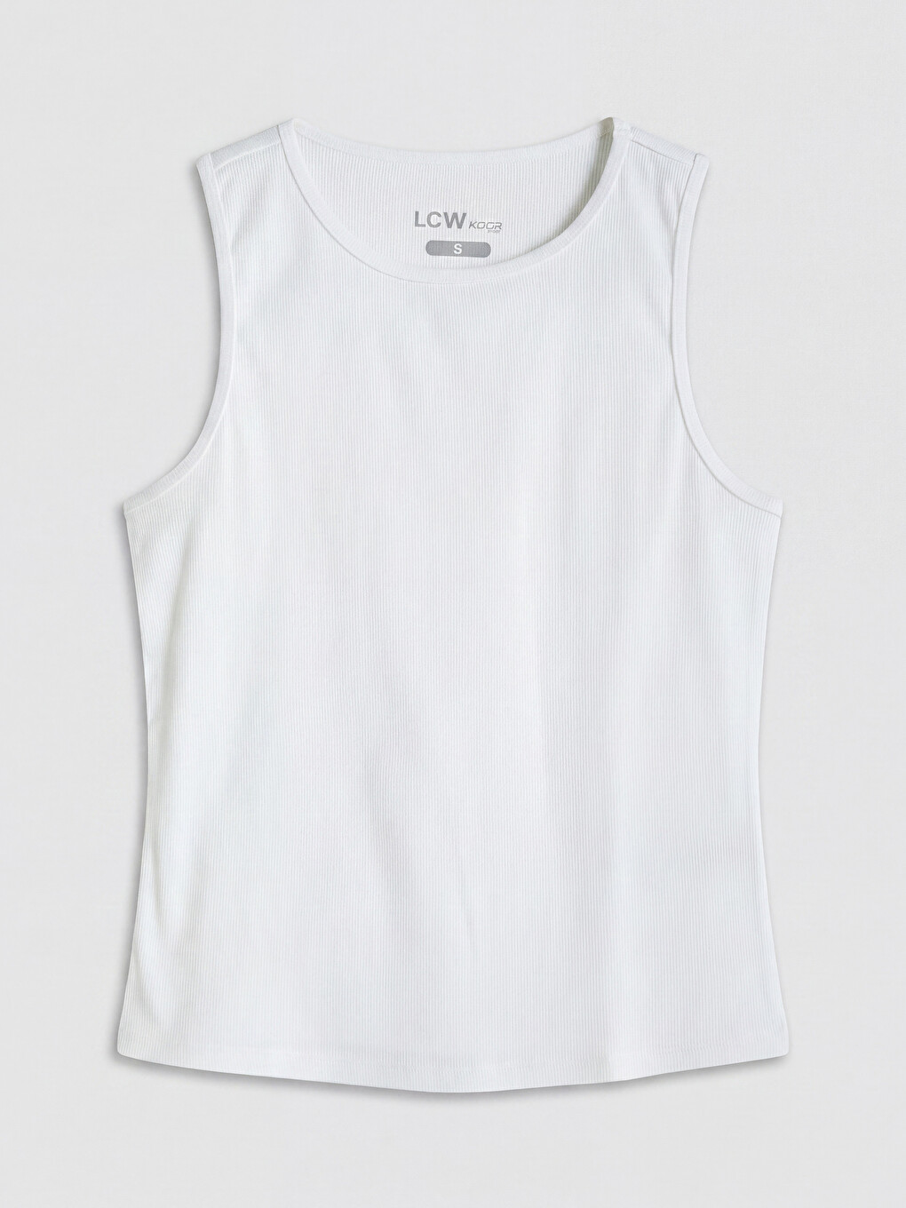 Crew Neck Women's Athletic Tank Top-4
