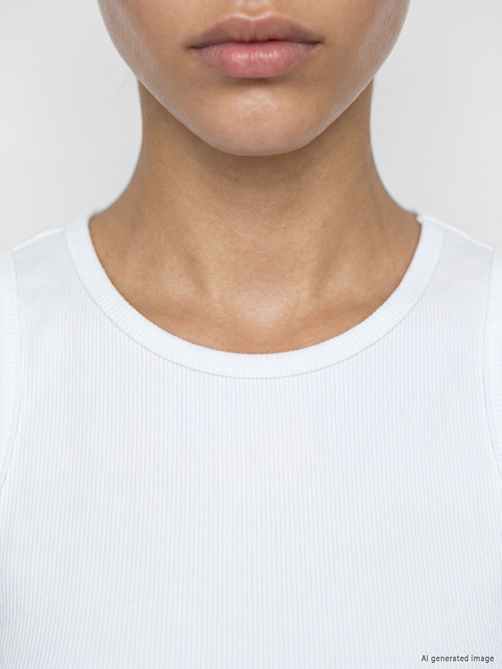 Crew Neck Women's Athletic Tank Top-2