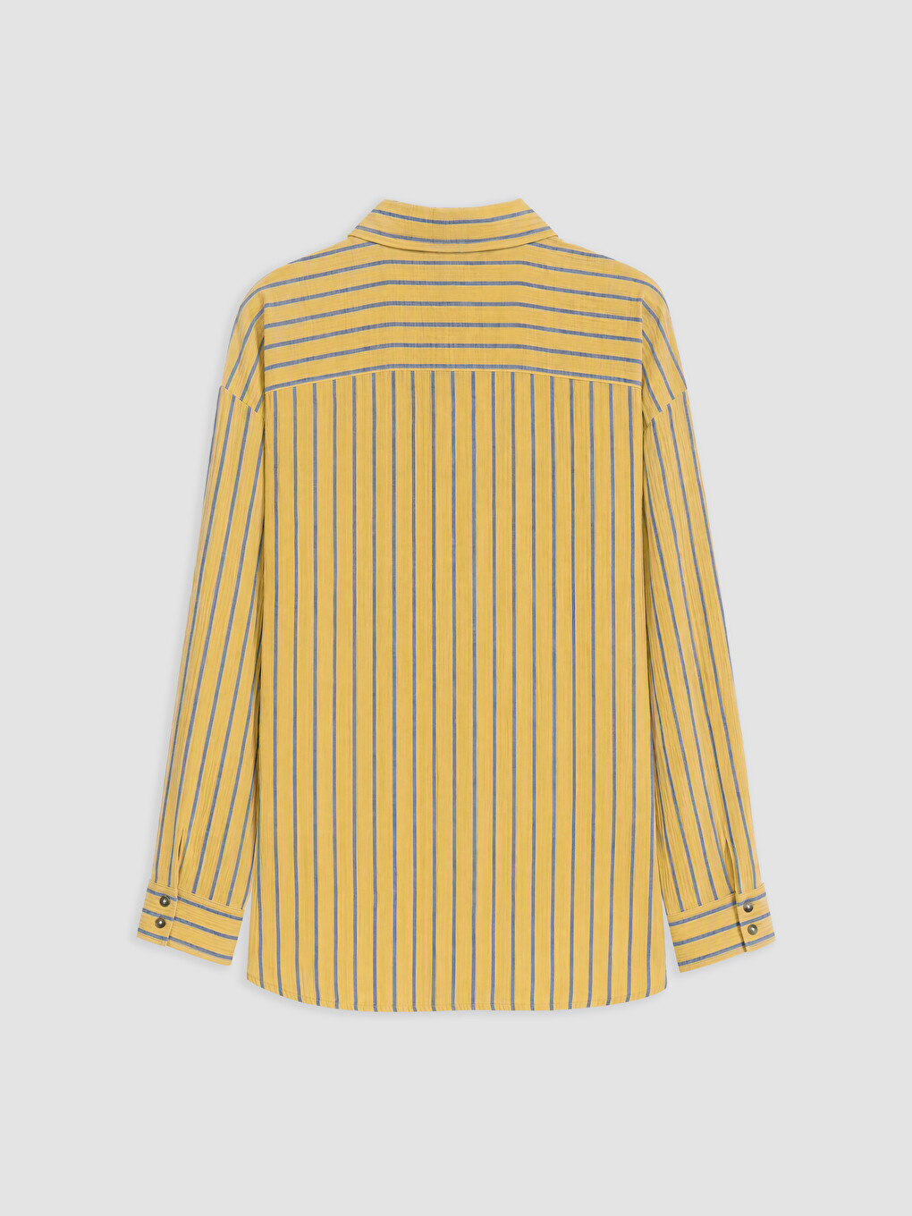 Striped Muslin Women's Shirt-1