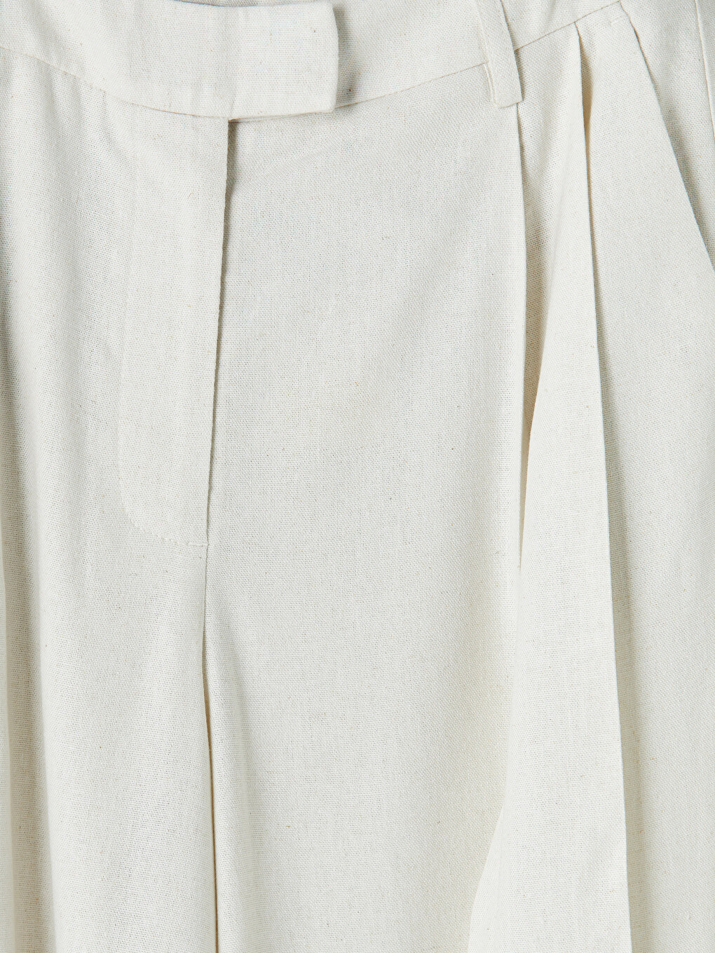 Woman Beige Trousers-5