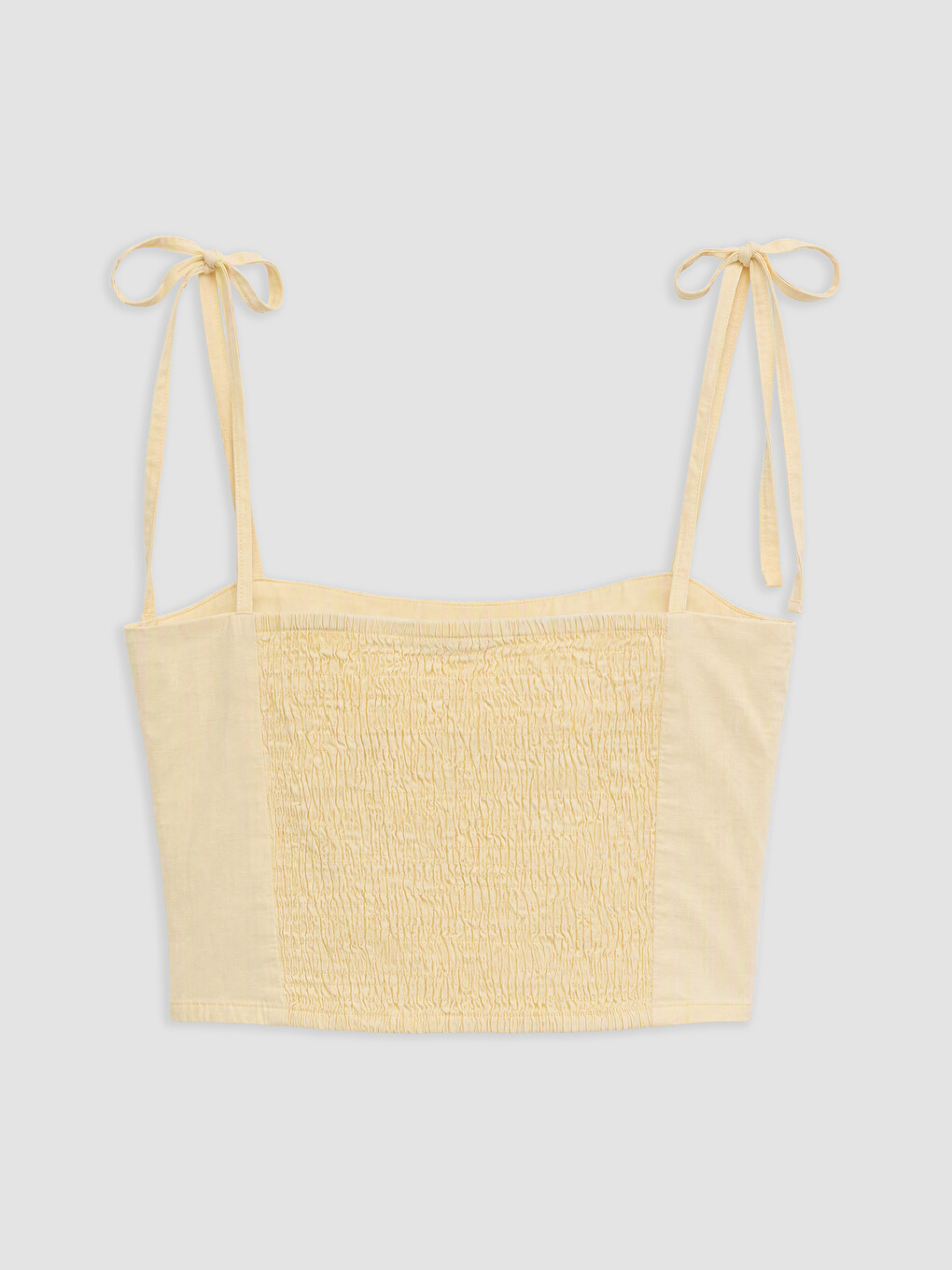 Woman Yellow Blouse-1