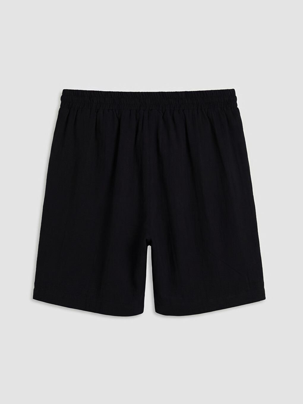 Elastic Waist Muslin Women's Shorts-5