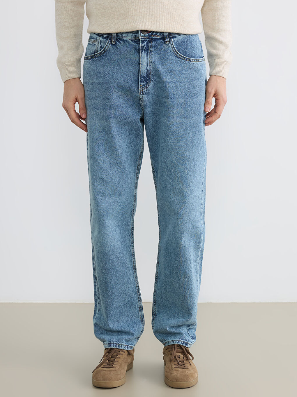 İndigo 745 Baggy Fit Erkek Jean Pantolon-2