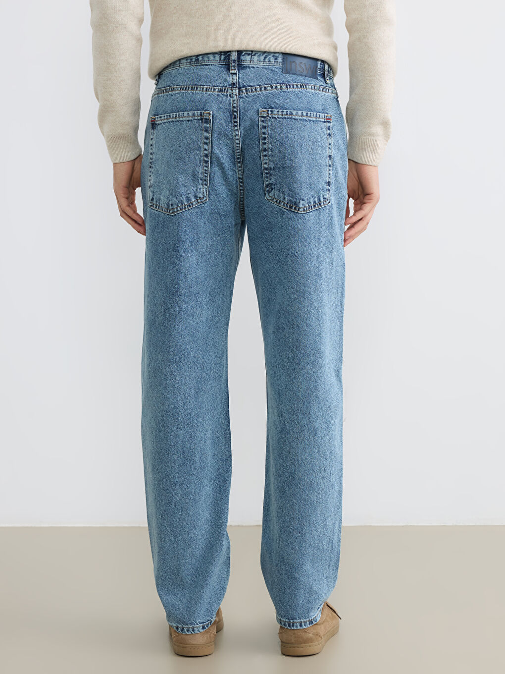 İndigo 745 Baggy Fit Erkek Jean Pantolon-4