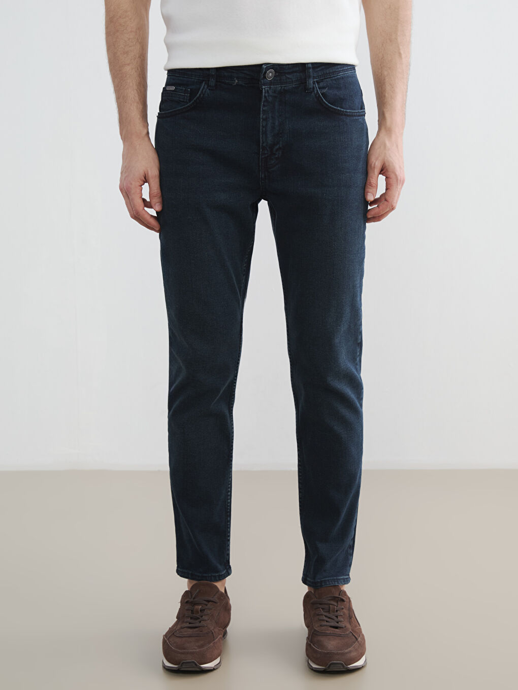 İndigo 730 Carrot Fit Erkek Jean Pantolon-1
