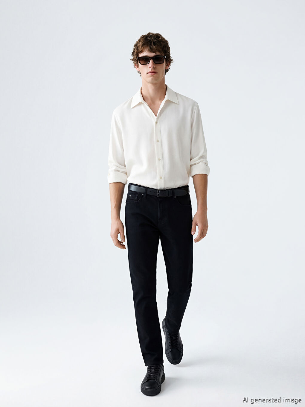 Ерлер қара Джинсы шалбар