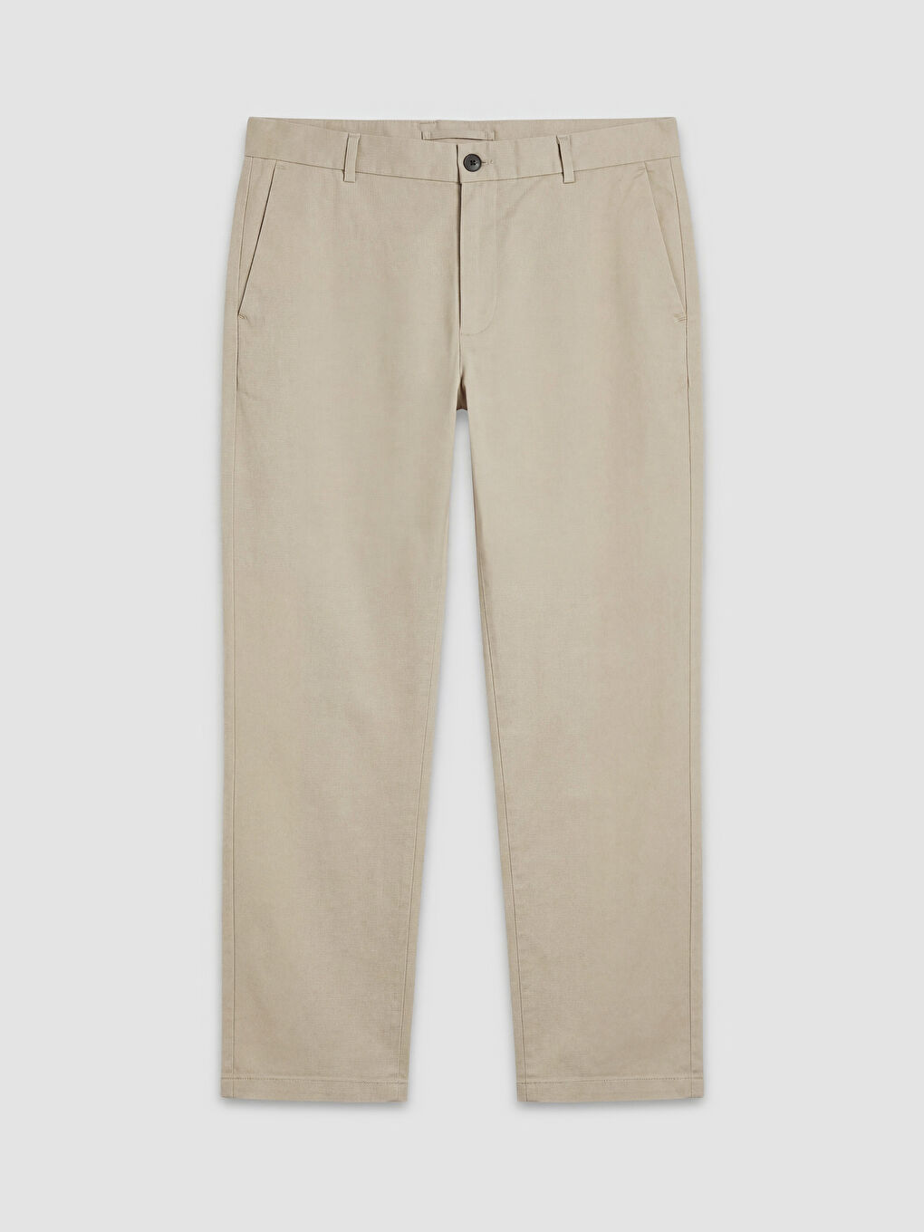 Gri Standart Kalıp Gabardin Erkek Pantolon