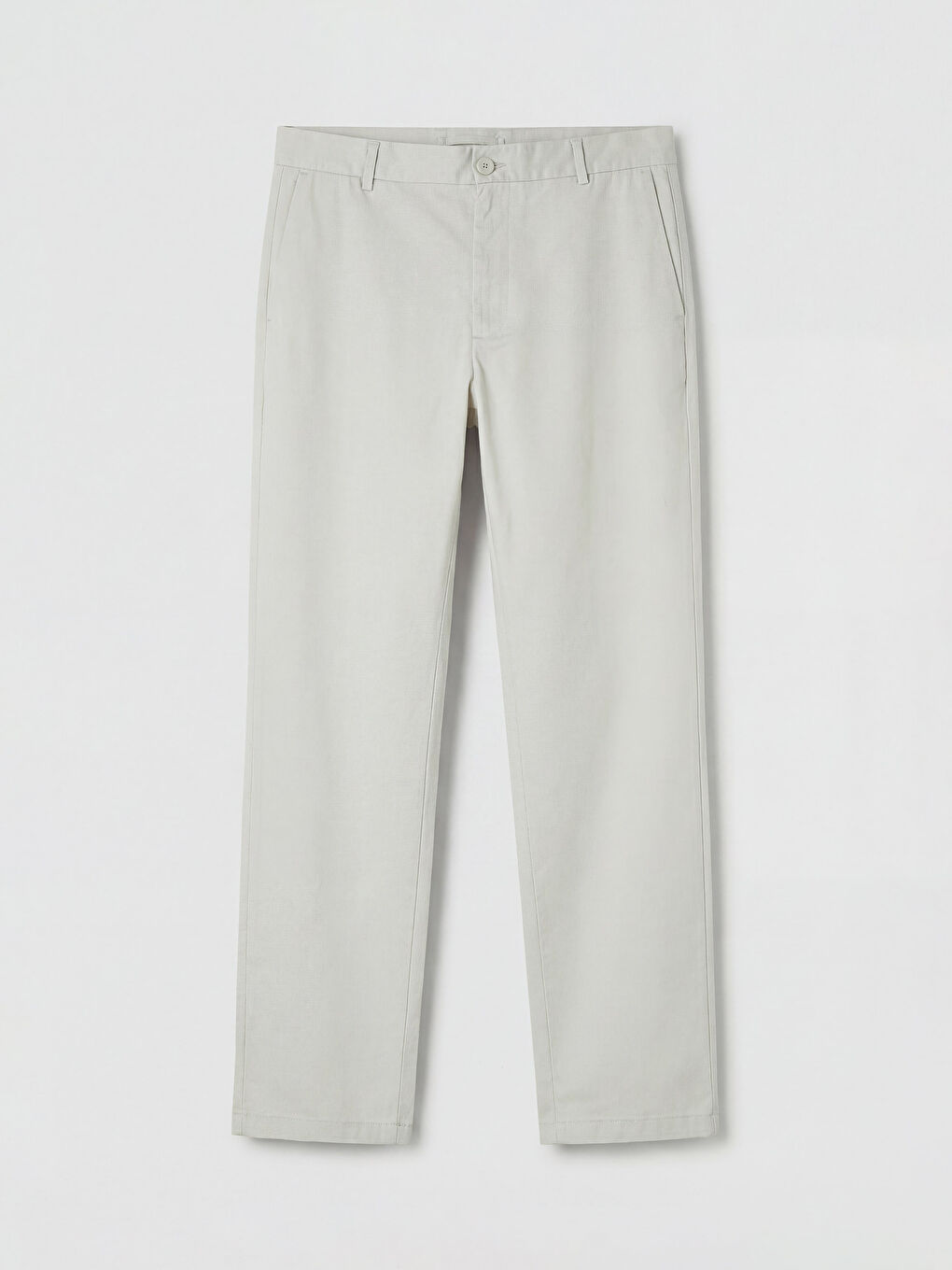 Bej Regular Fit Gabardin Erkek Pantolon