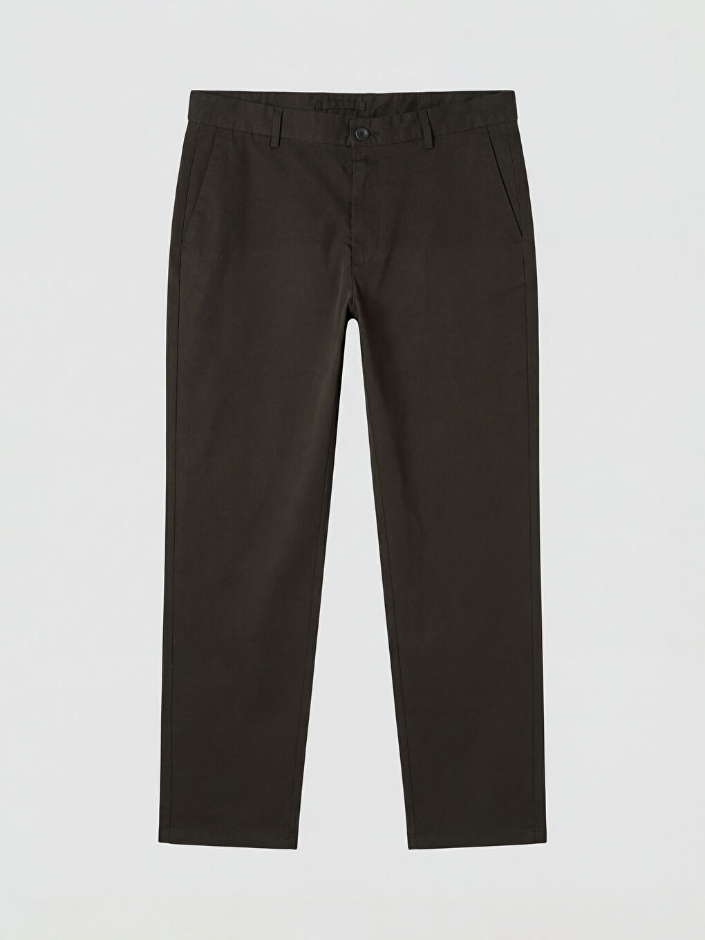 Kahverengi Regular Fit Gabardin Erkek Pantolon