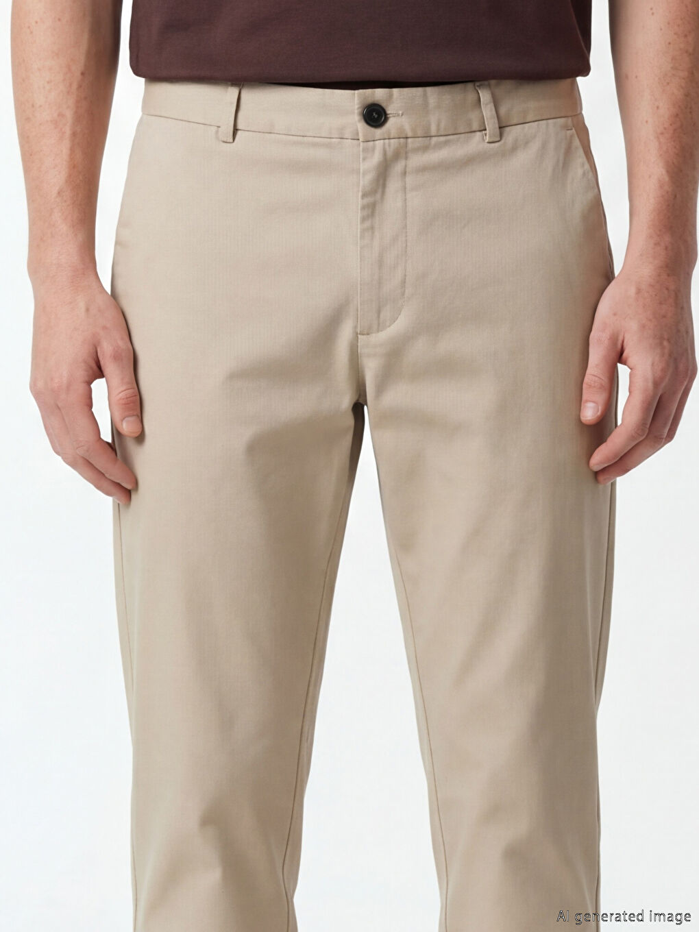 Gri Regular Fit Gabardin Erkek Pantolon-2