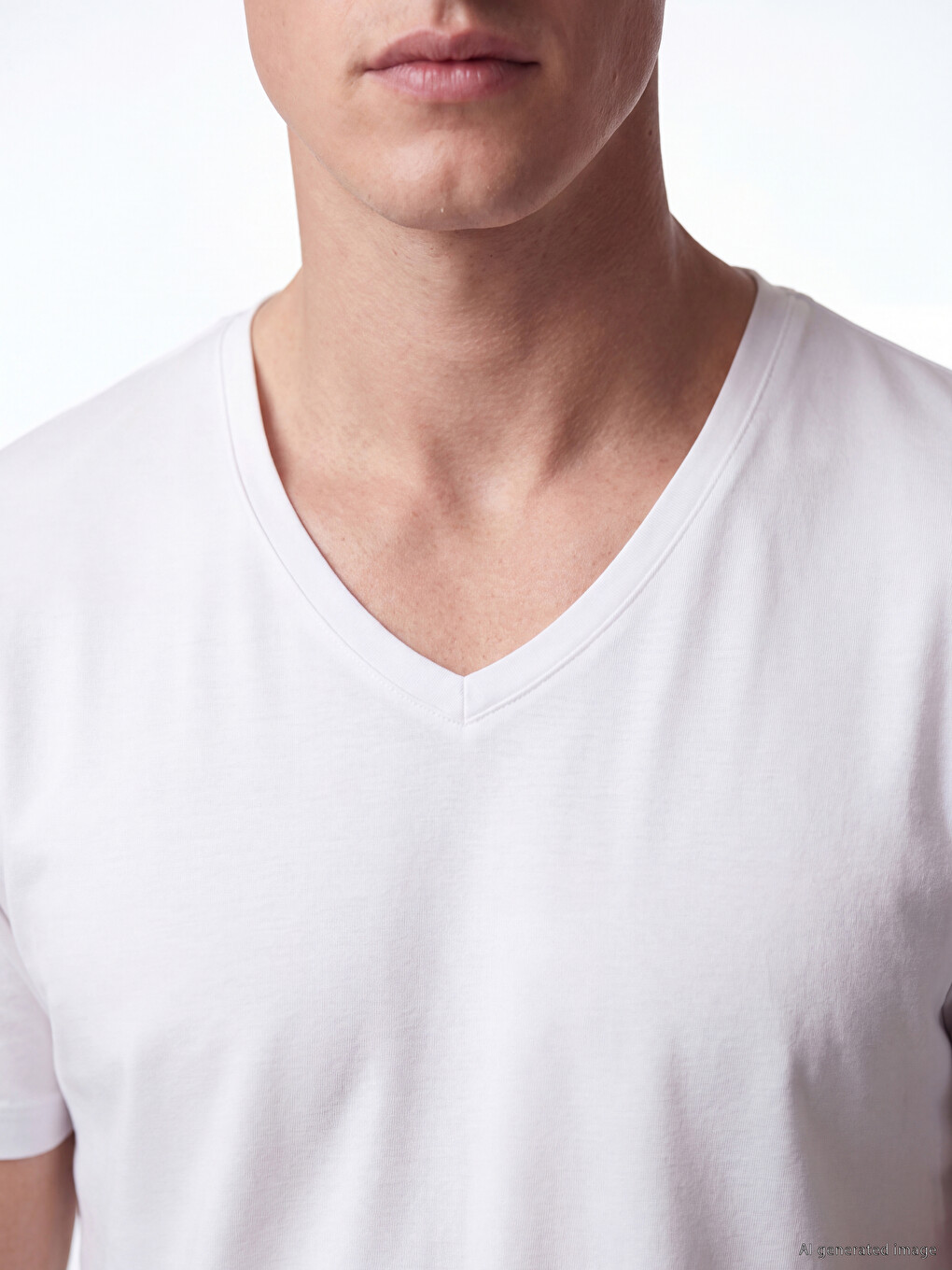 V Neck Jersey Men's Vest-2