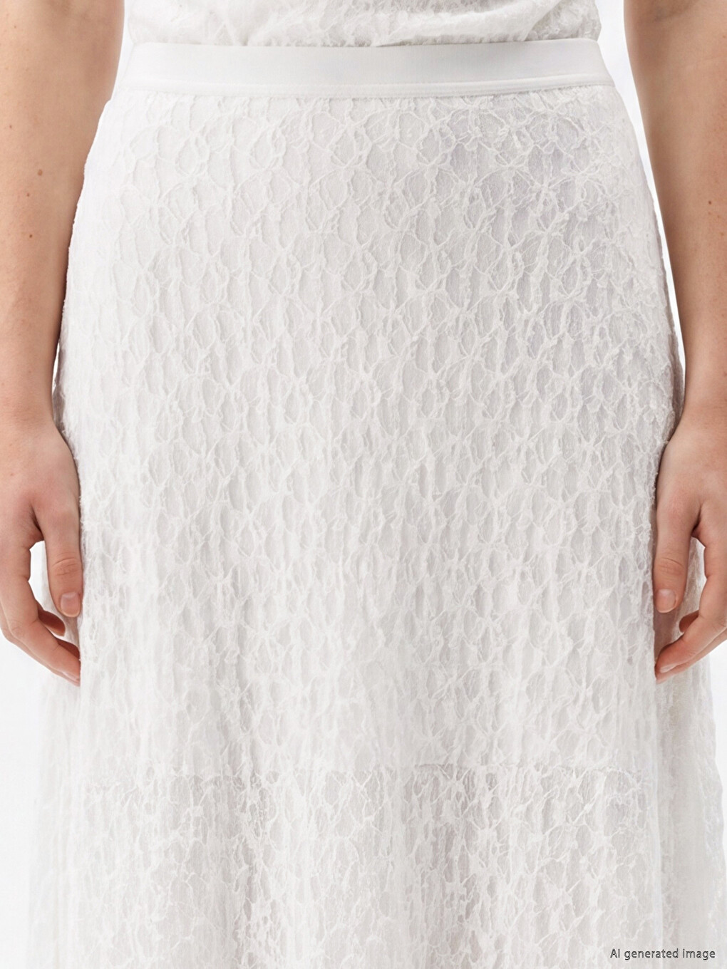Jupe  Blanc Femme-2