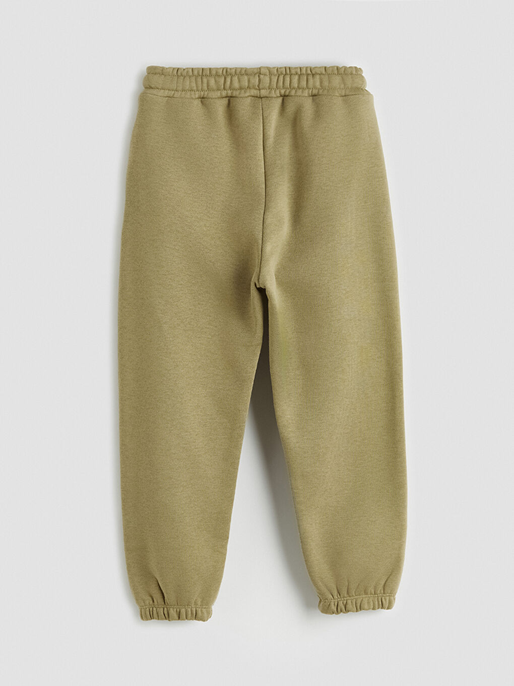 Haki Polo Yaka Baskılı Erkek Çocuk Kalın Eşofman Takımı-5