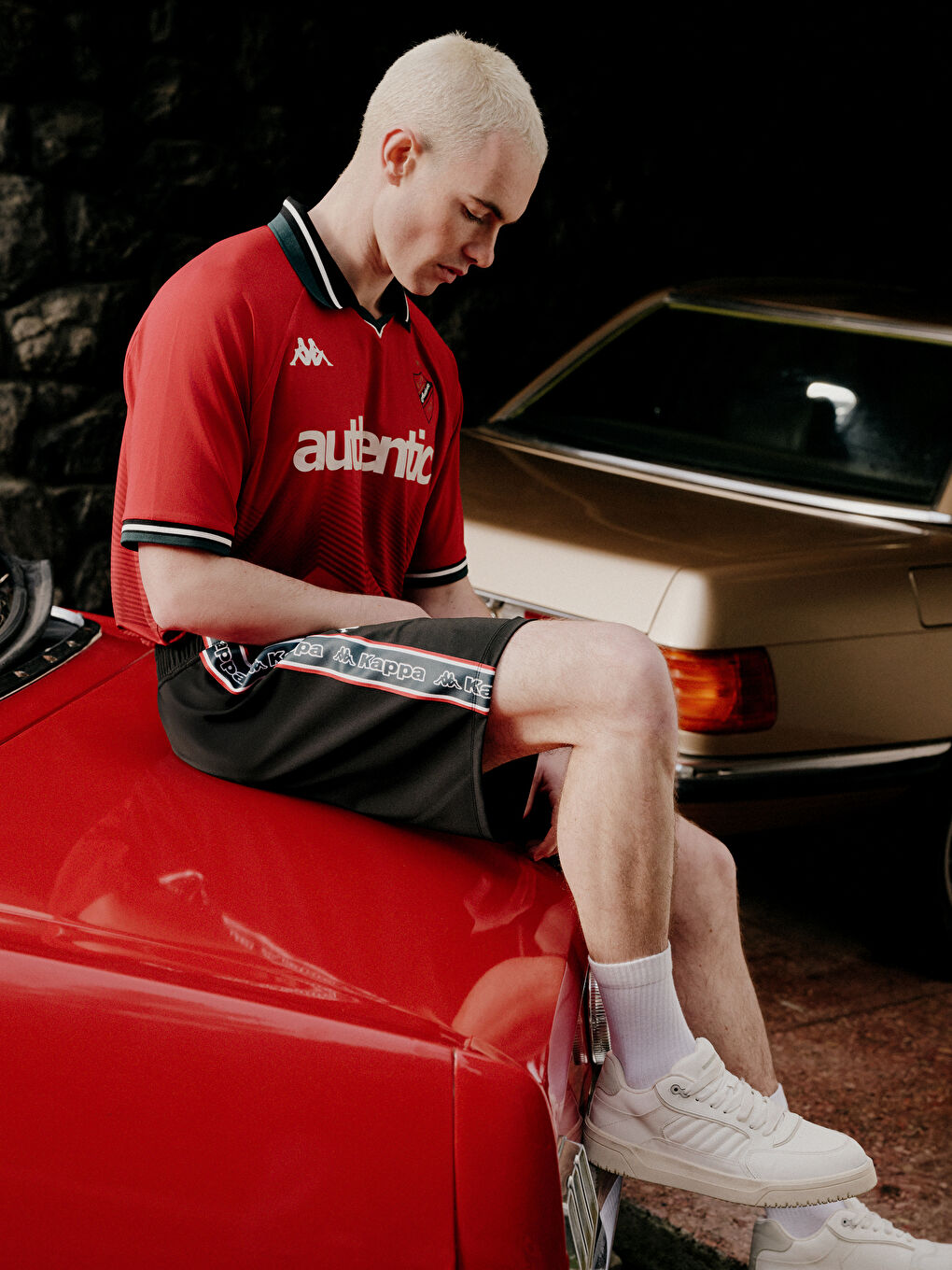 Siyah Standart Kalıp Unisex Spor Şort