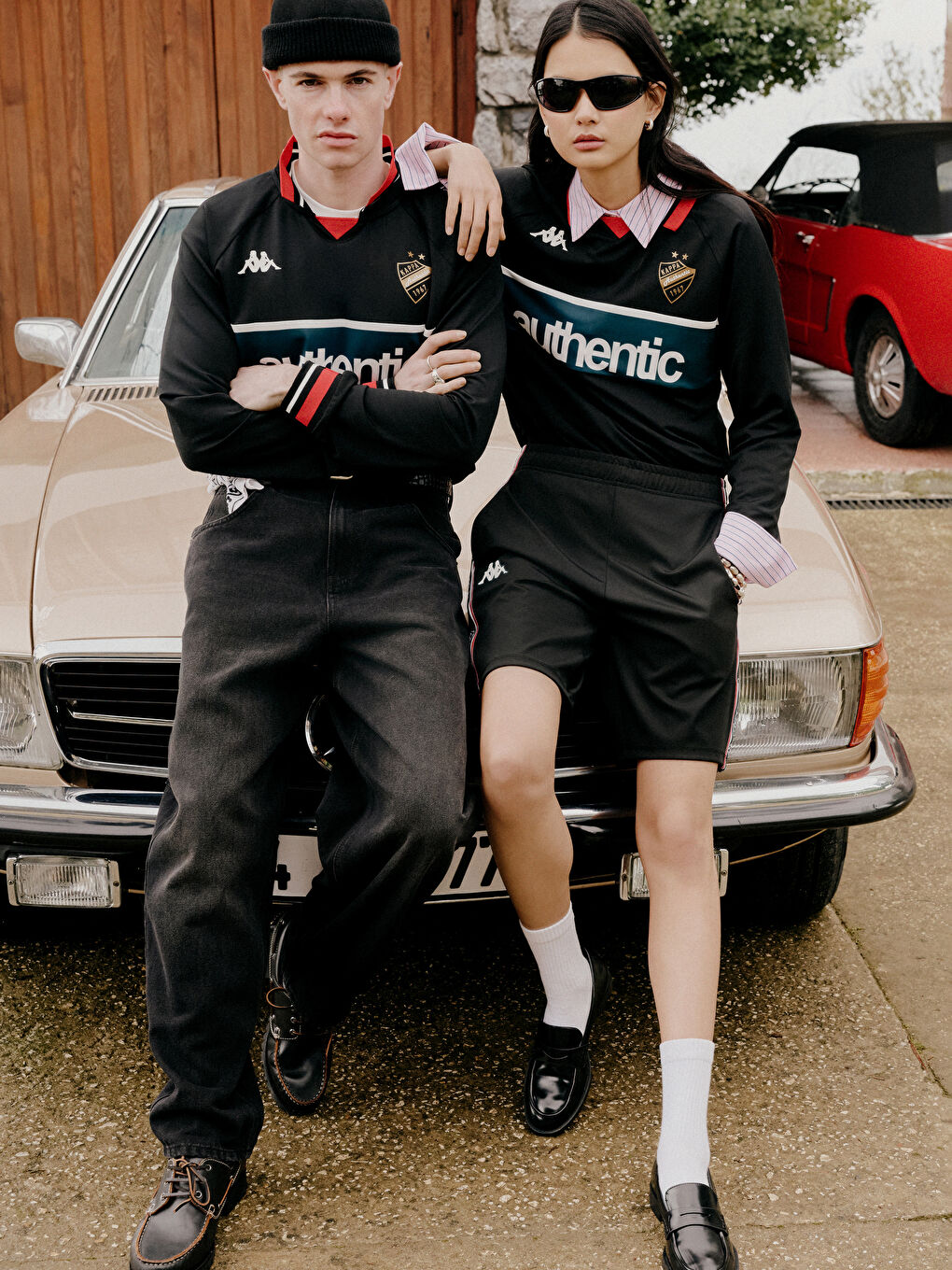 Siyah Standart Kalıp Unisex Spor Şort-1