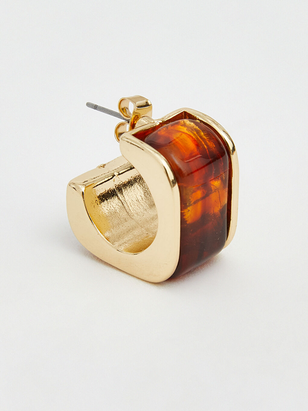 Sarı Kadın Küpe Seti 3'lü-1