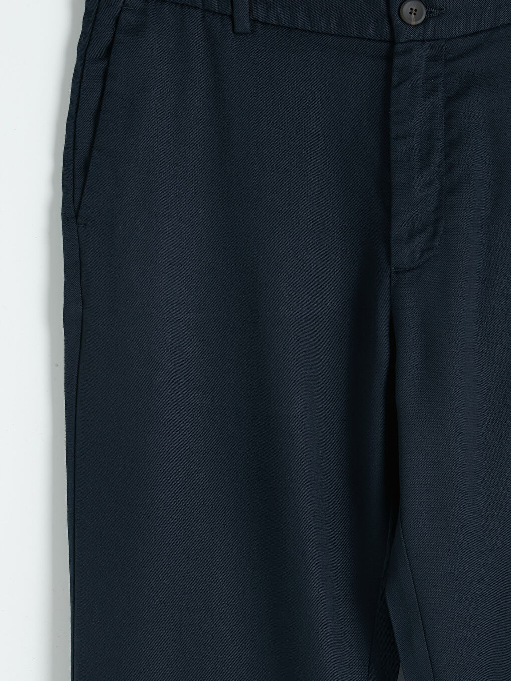 Lacivert Standart Kalıp Erkek Gabardin Pantolon-2