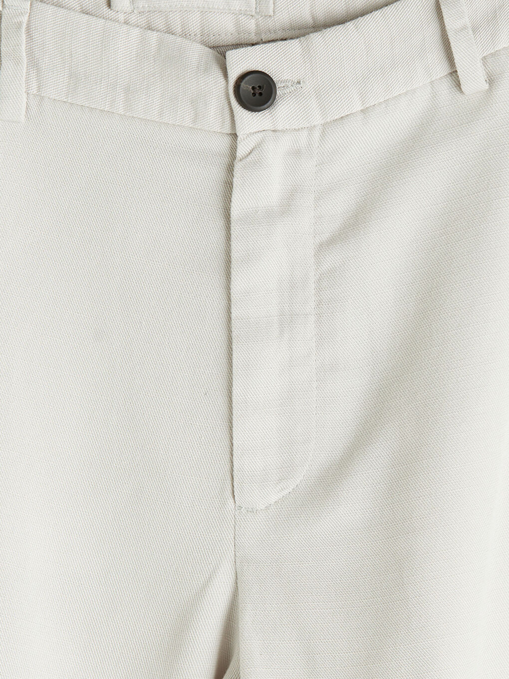 Bej Standart Kalıp Erkek Gabardin Pantolon-2