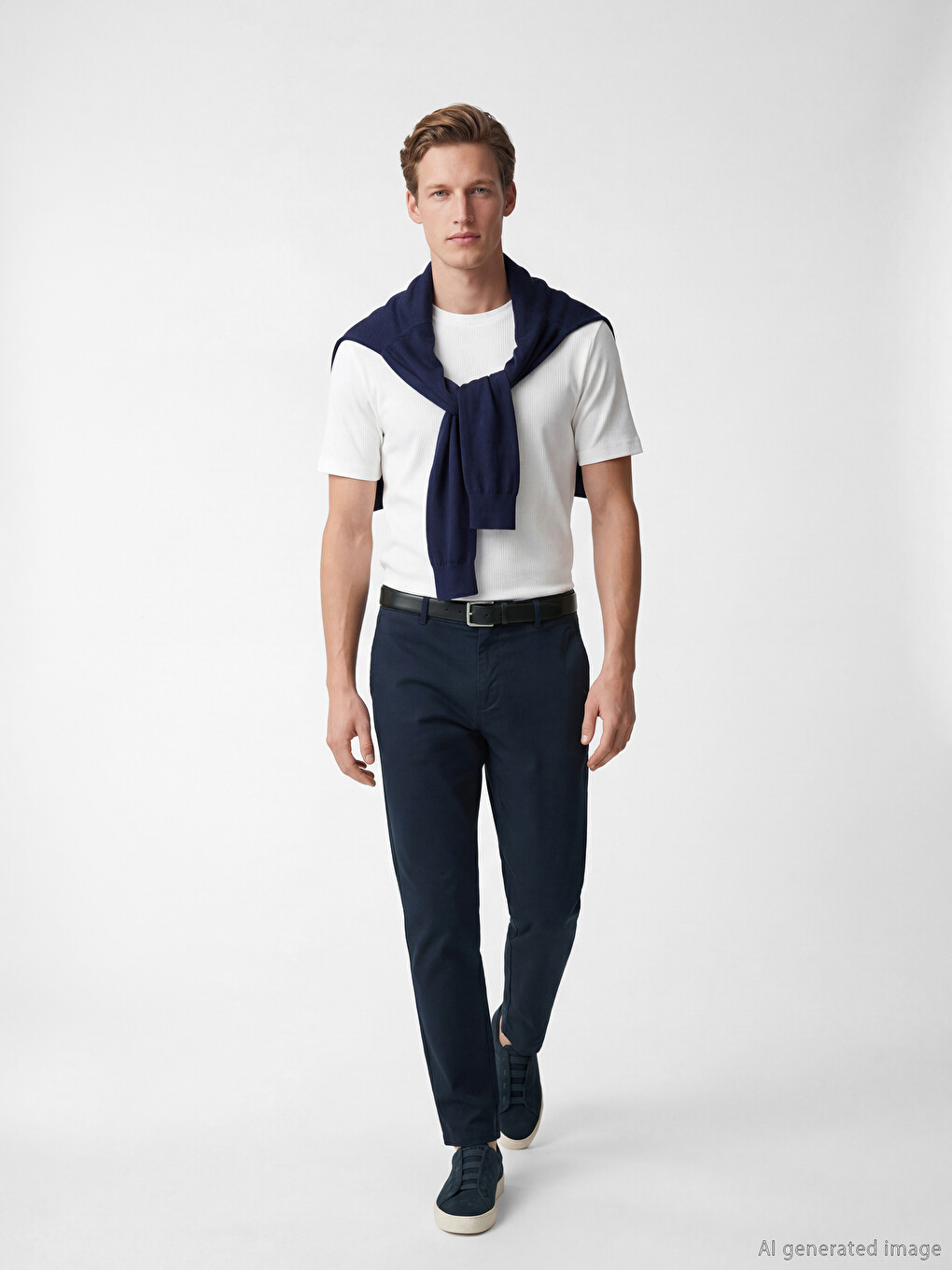 Man NAVY Trousers