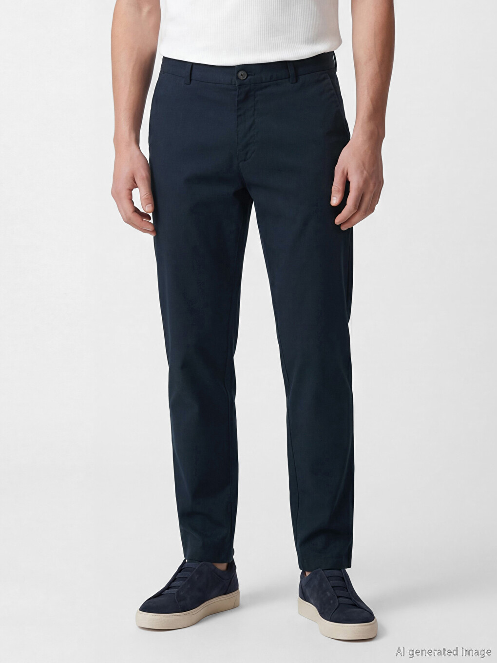 Man NAVY Trousers-1
