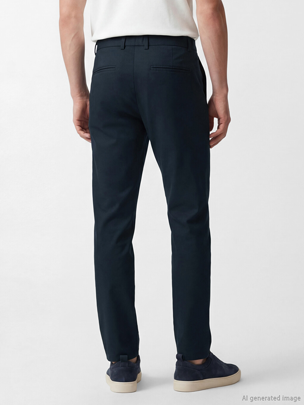 Man NAVY Trousers-3