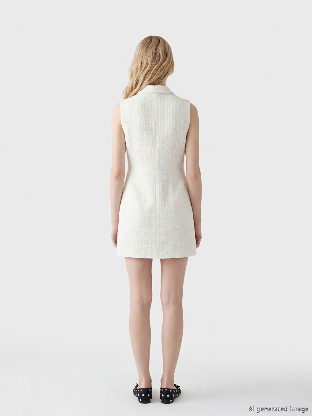 Tvid mini košulja haljina-2