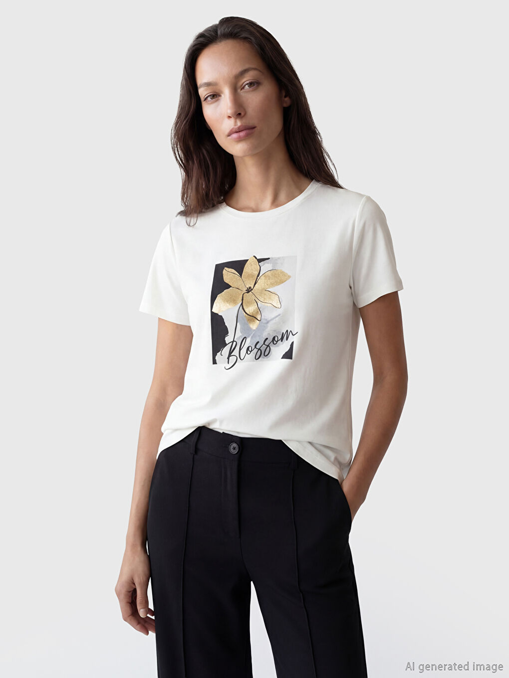 Woman ECRU T-Shirt