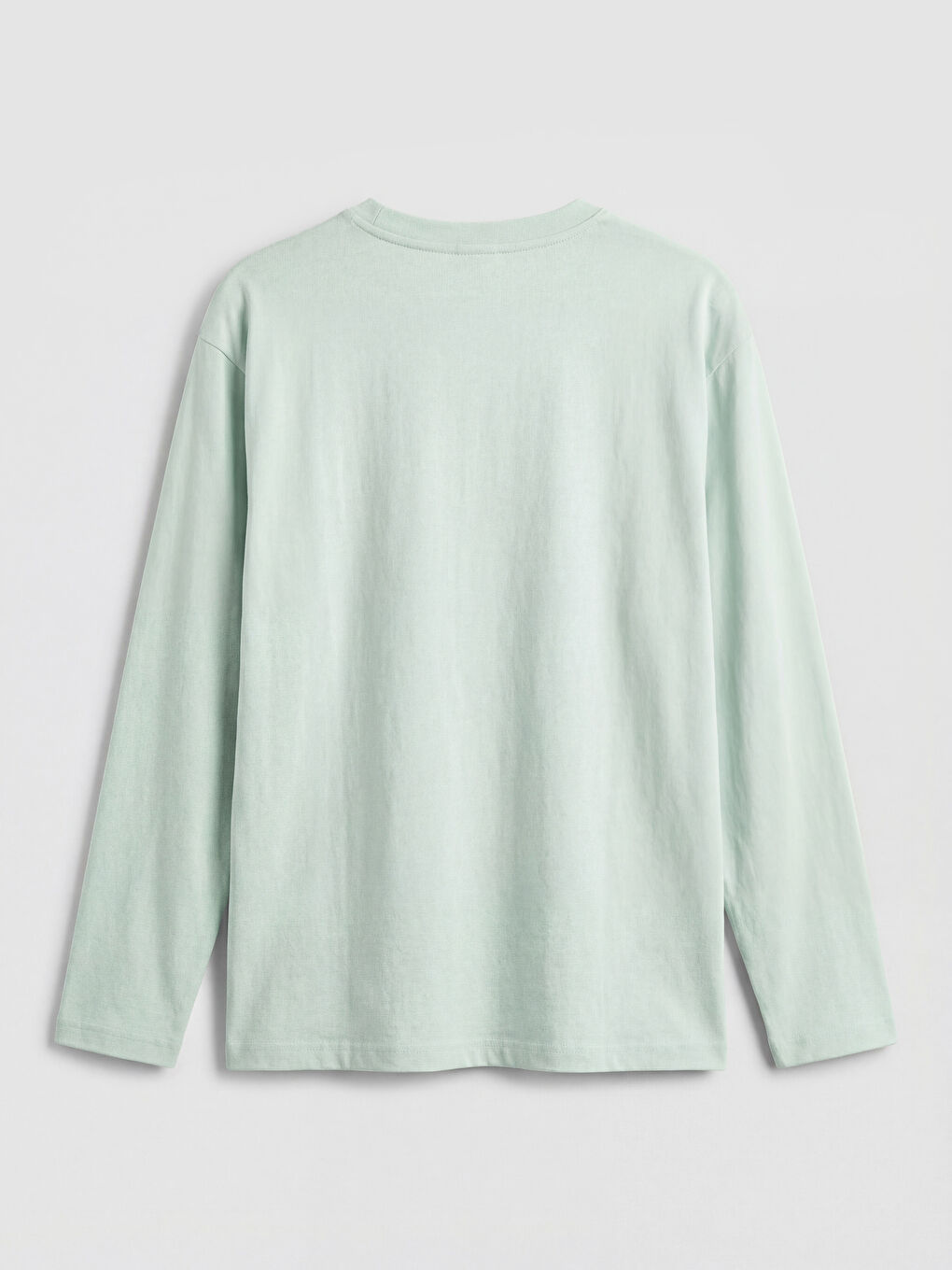 Turkuaz Bisiklet Yaka Baskılı Kız Çocuk Tişört-1