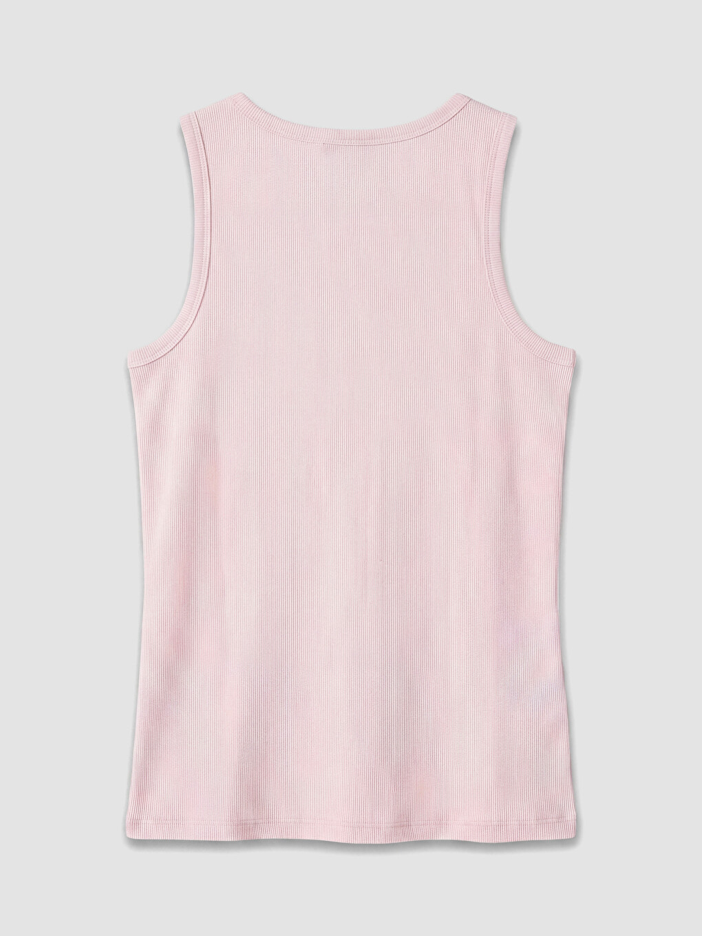 Pembe Bisiklet Yaka Taşlı Kadın Atlet-2
