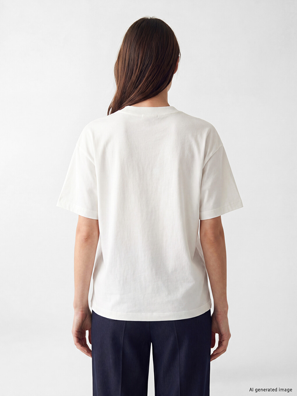 Printed 100% Cotton Women's T-shirt-3