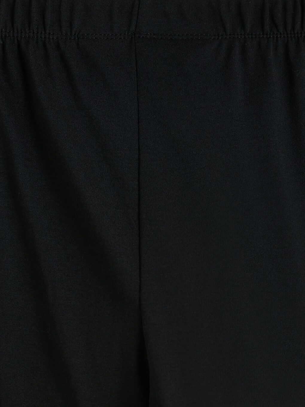 Siyah Gömlek Yaka Kadın Şortlu Pijama Takımı-10