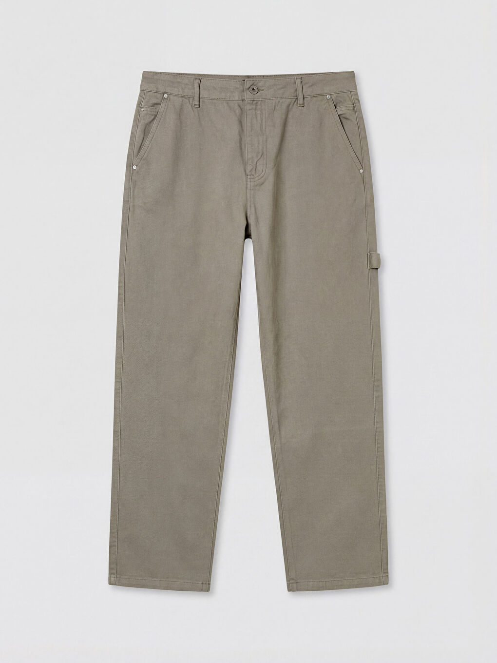 Kahverengi Regular Fit Gabardin Erkek Pantolon