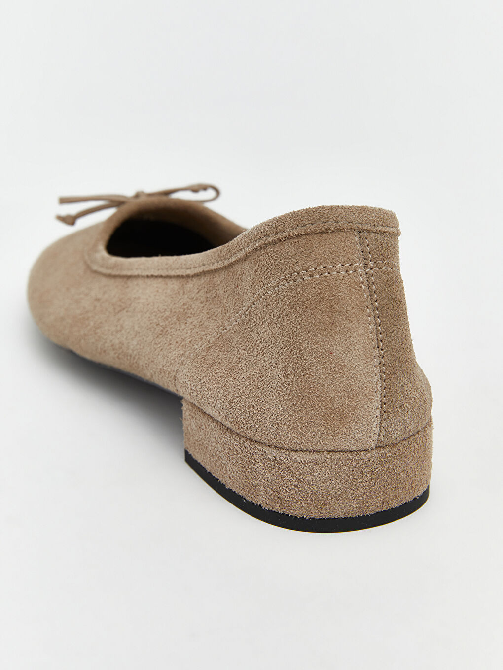 Kahverengi Fiyonk Detaylı Kadın Babet -4