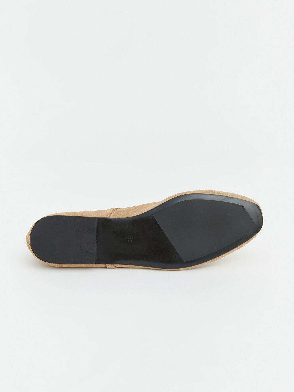 Kahverengi Süet Kadın Babet-3