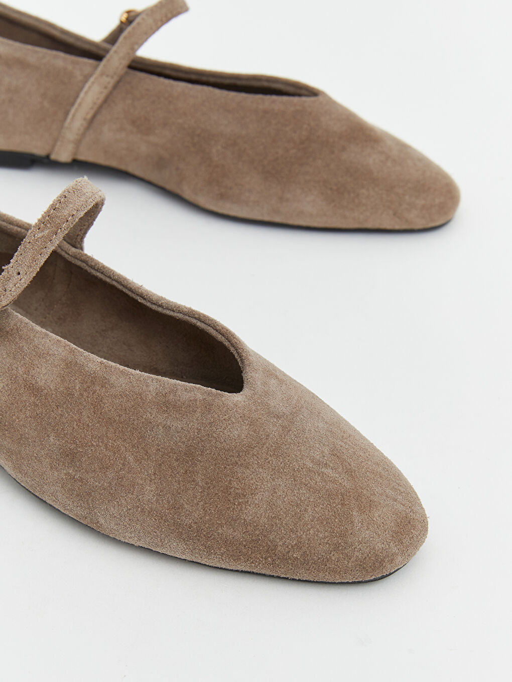 Bej Süet Kadın Babet-2