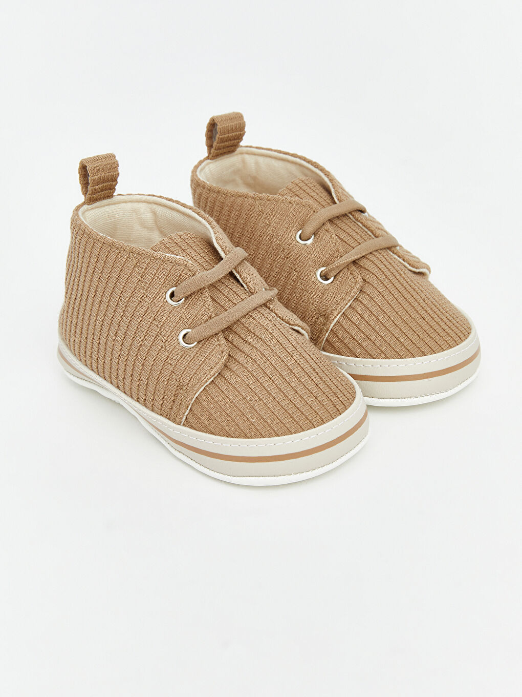 Kahverengi Erkek Bebek Yürüme Öncesi Ayakkabı
