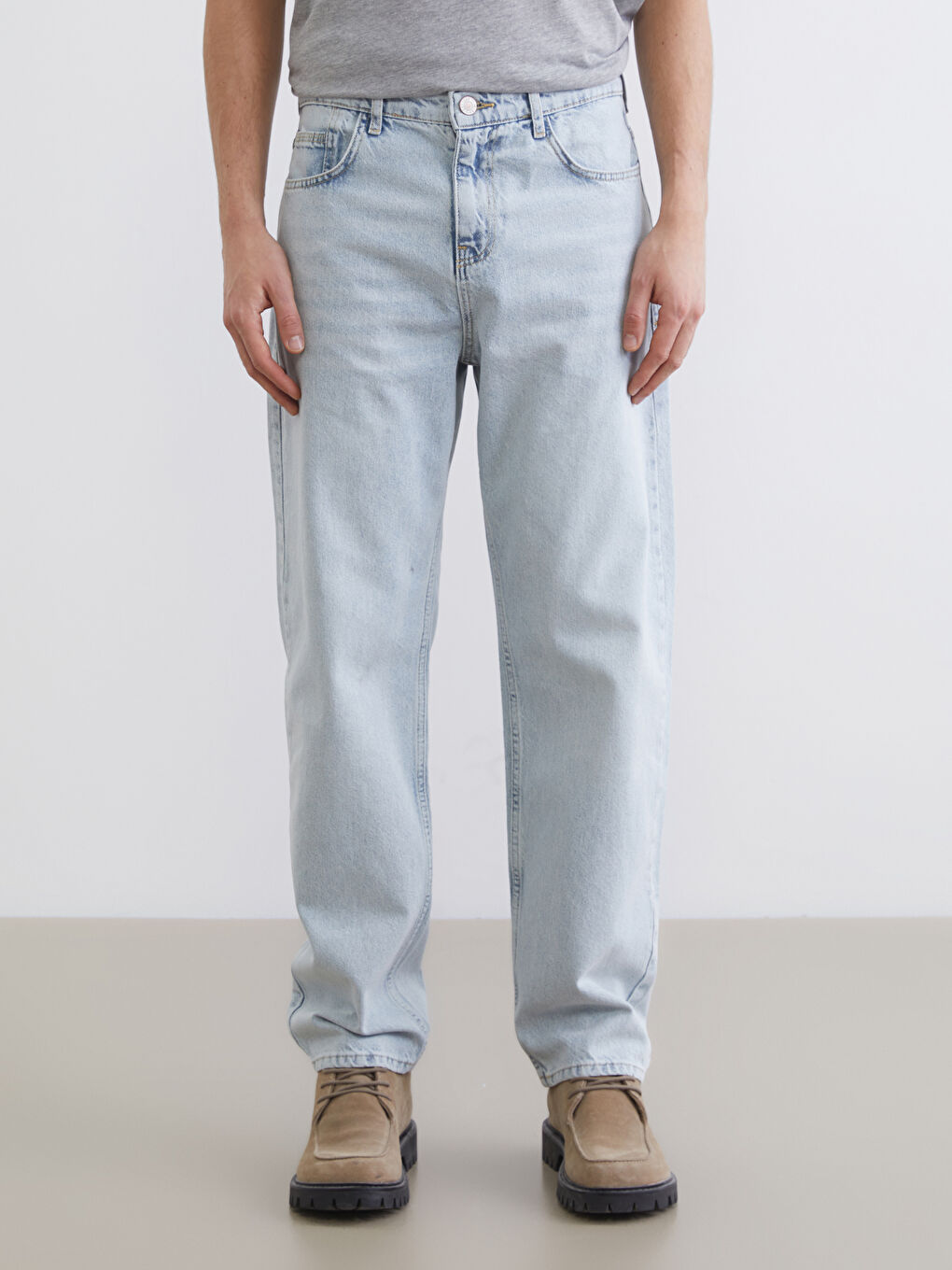 İndigo 745 Baggy  Fit Erkek Jean Pantolon