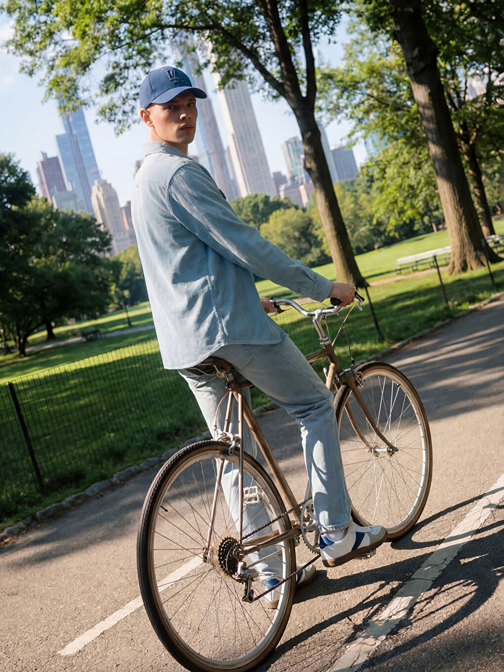 İndigo 745 Baggy  Fit Erkek Jean Pantolon