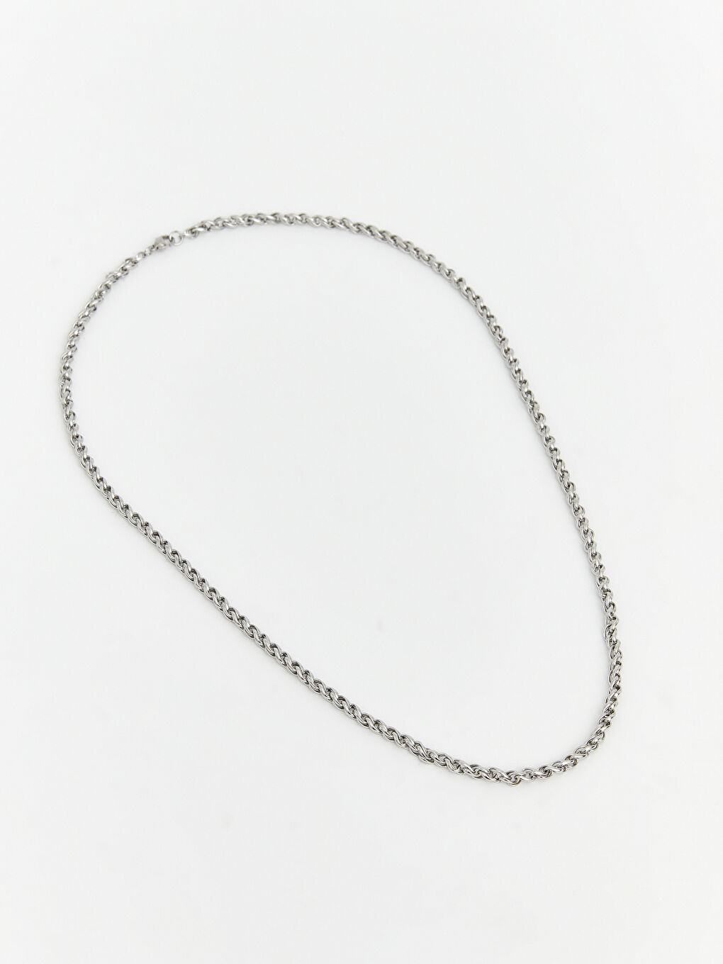 Gri Erkek Zincir Kolye