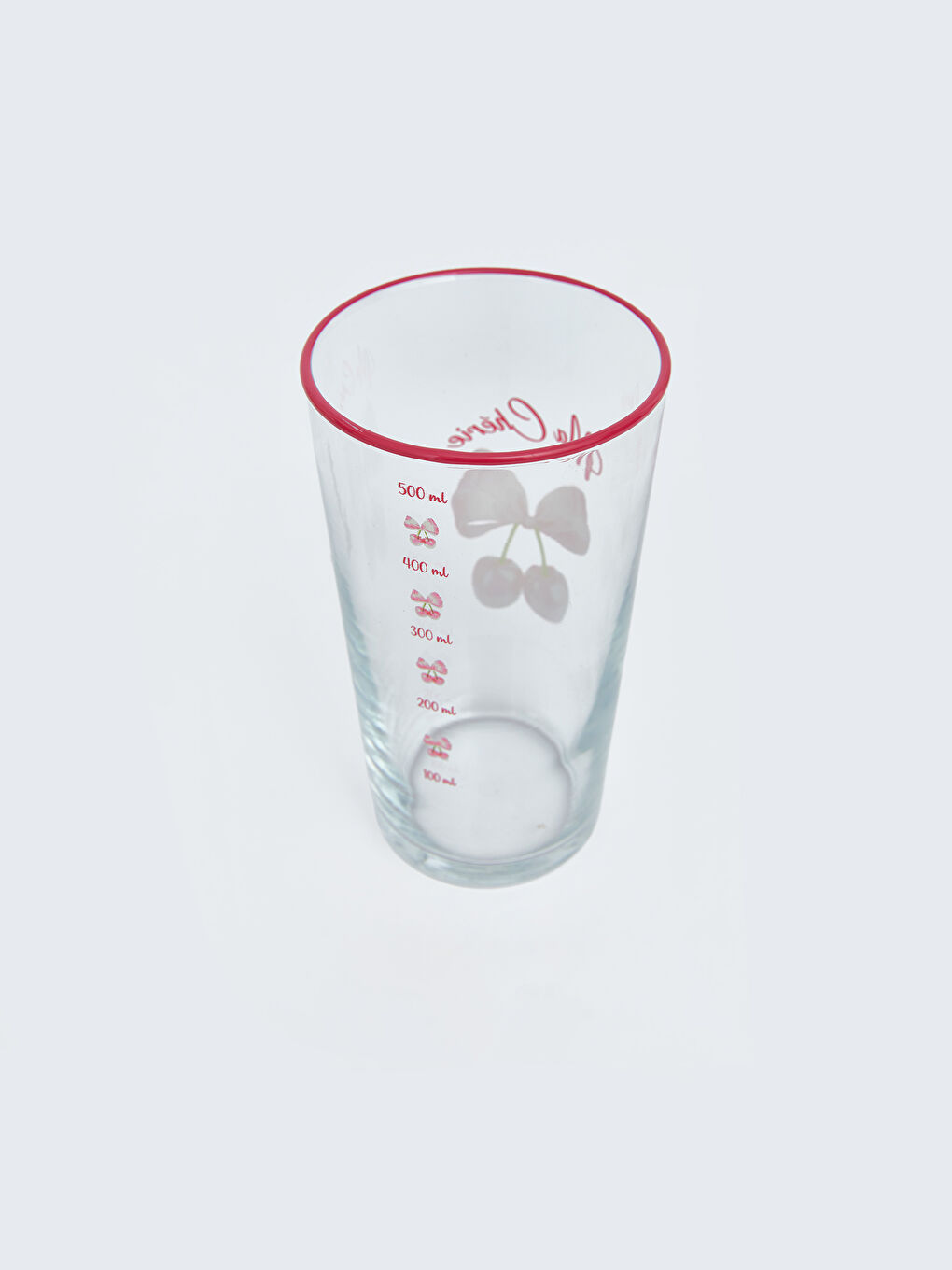 Karışık Fiyonk Baskılı Cam Su Bardağı 570 ml-2