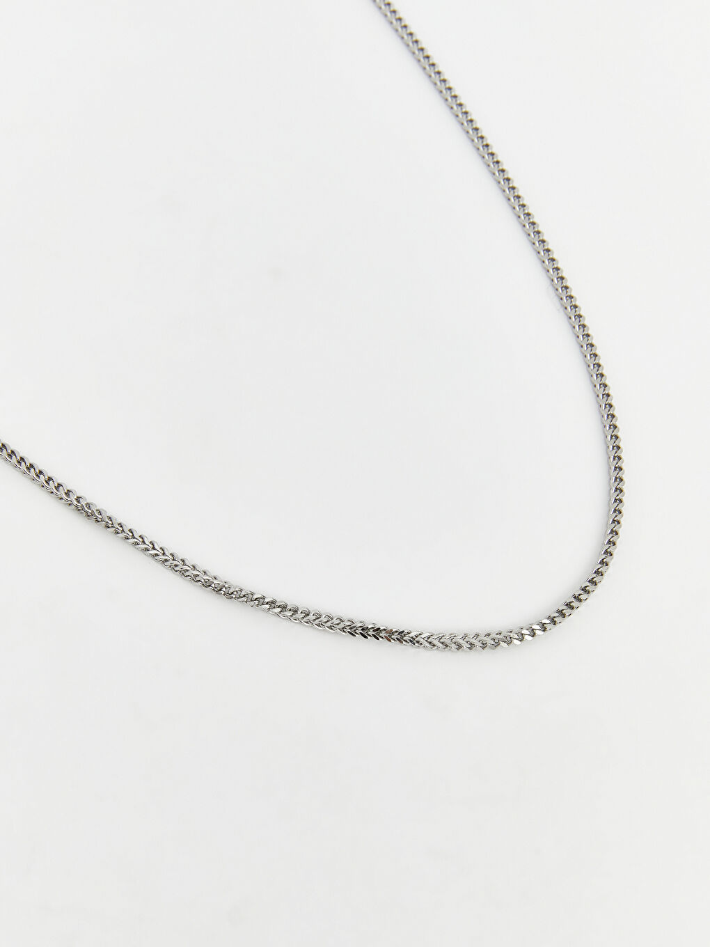 Gri Erkek Zincir Kolye -1