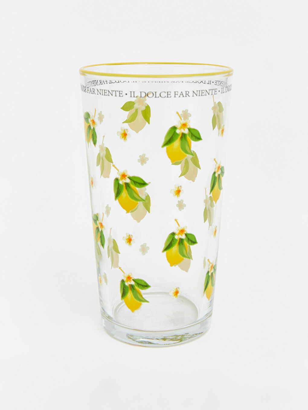 Karışık Baskılı Cam Su Bardağı 500 ml	-1