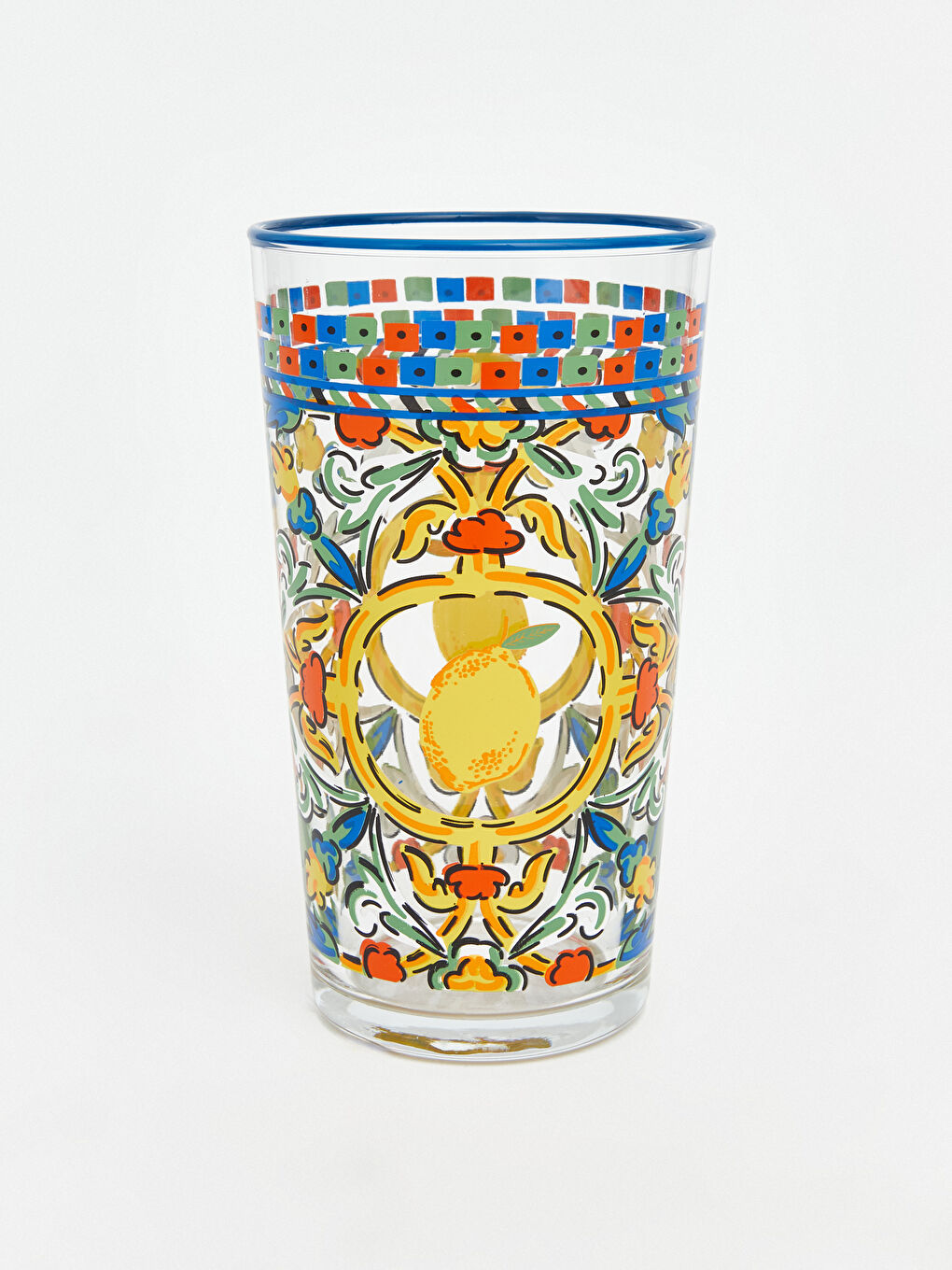 Printed Glass Water Glass 500 ml-1