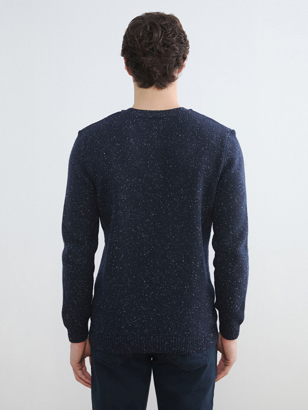 TAMNO PLAVA Džemper  Muškarac-3