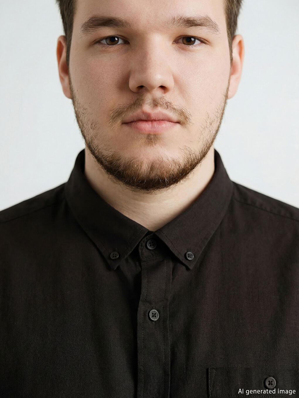 Kahverengi Regular Fit Erkek Gömlek-2